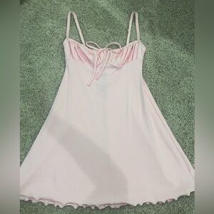 SKIMS Pointelle Mini Dress